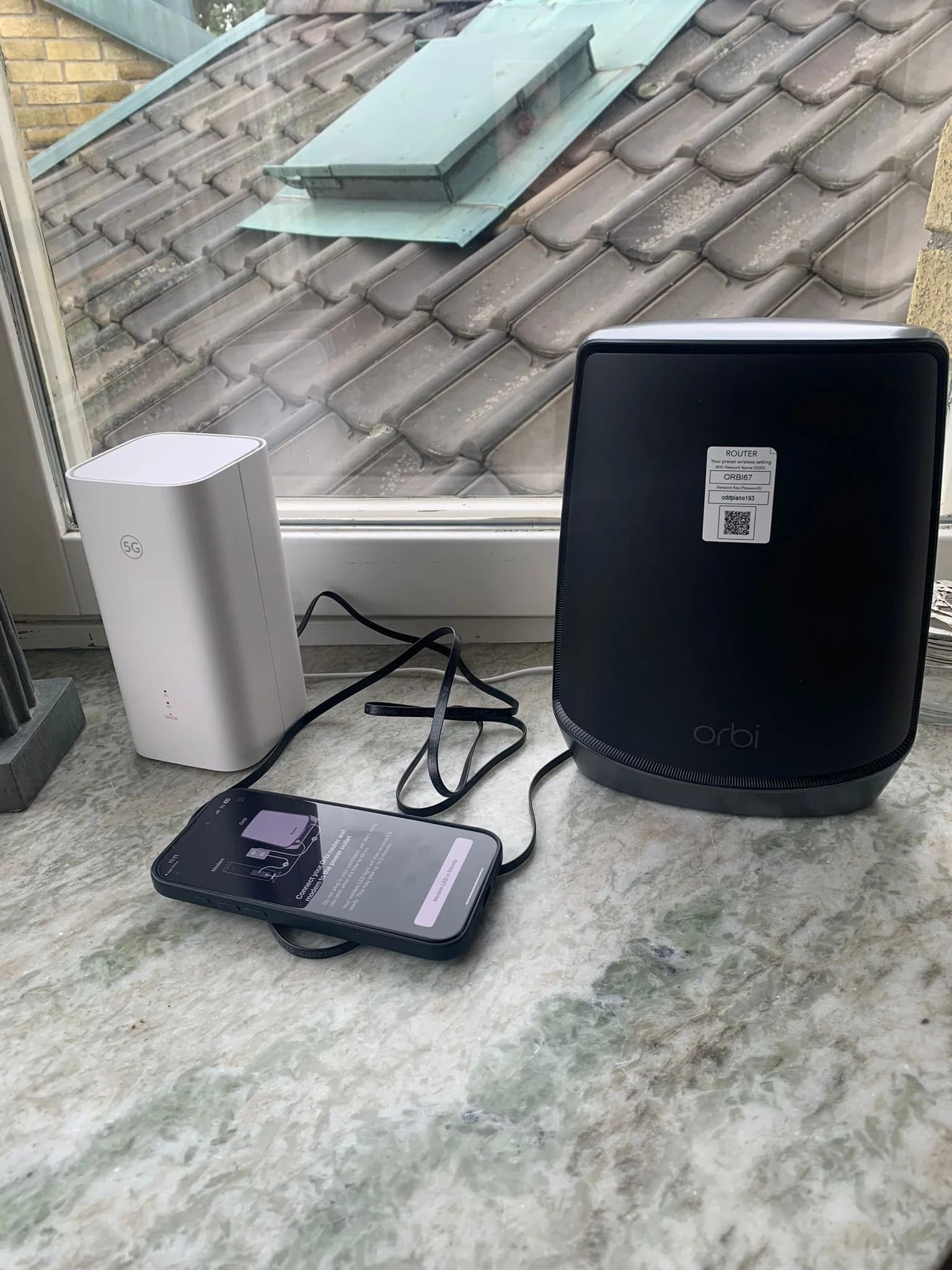 Installation av router