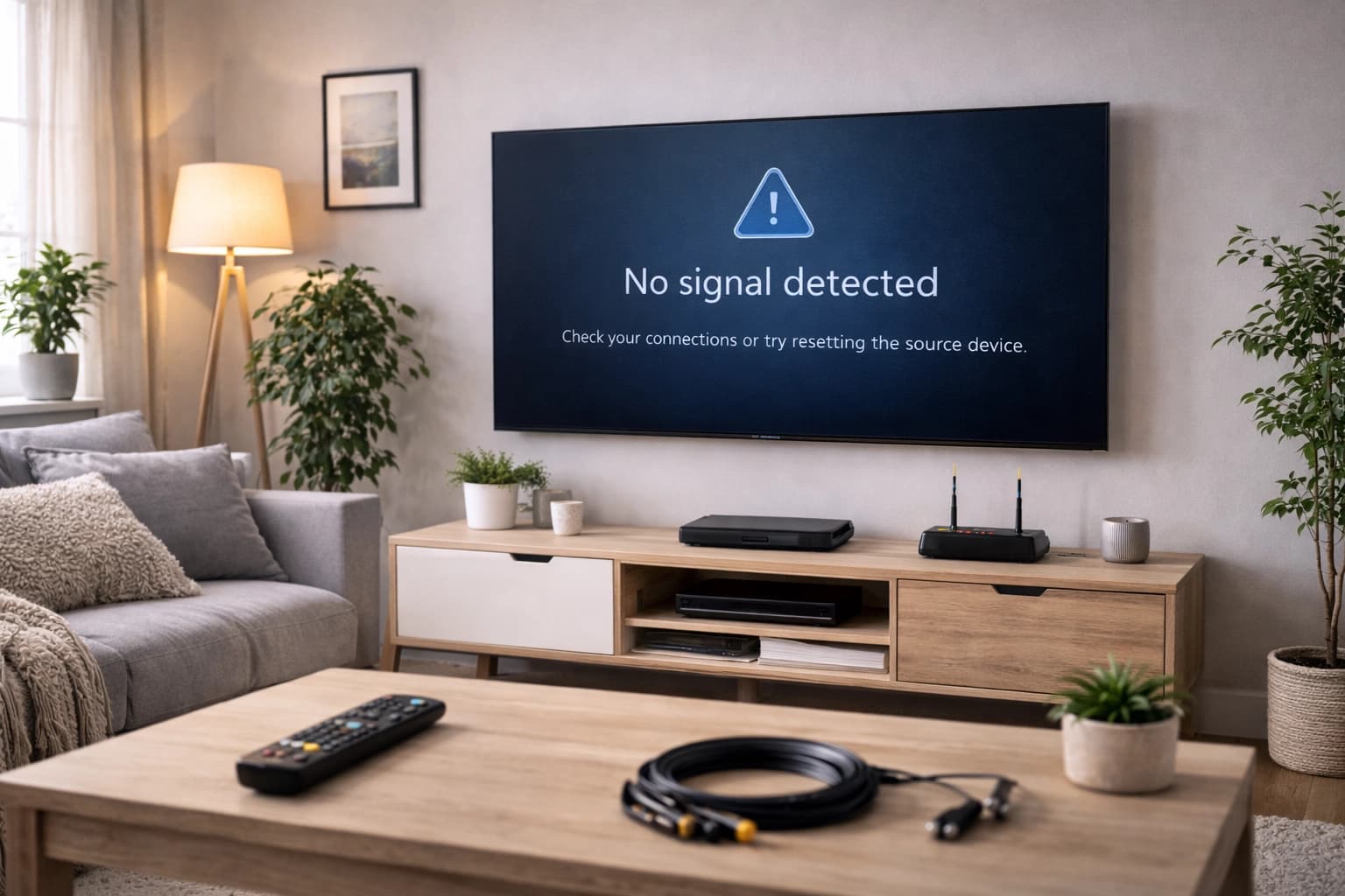 TV-felsökning och support